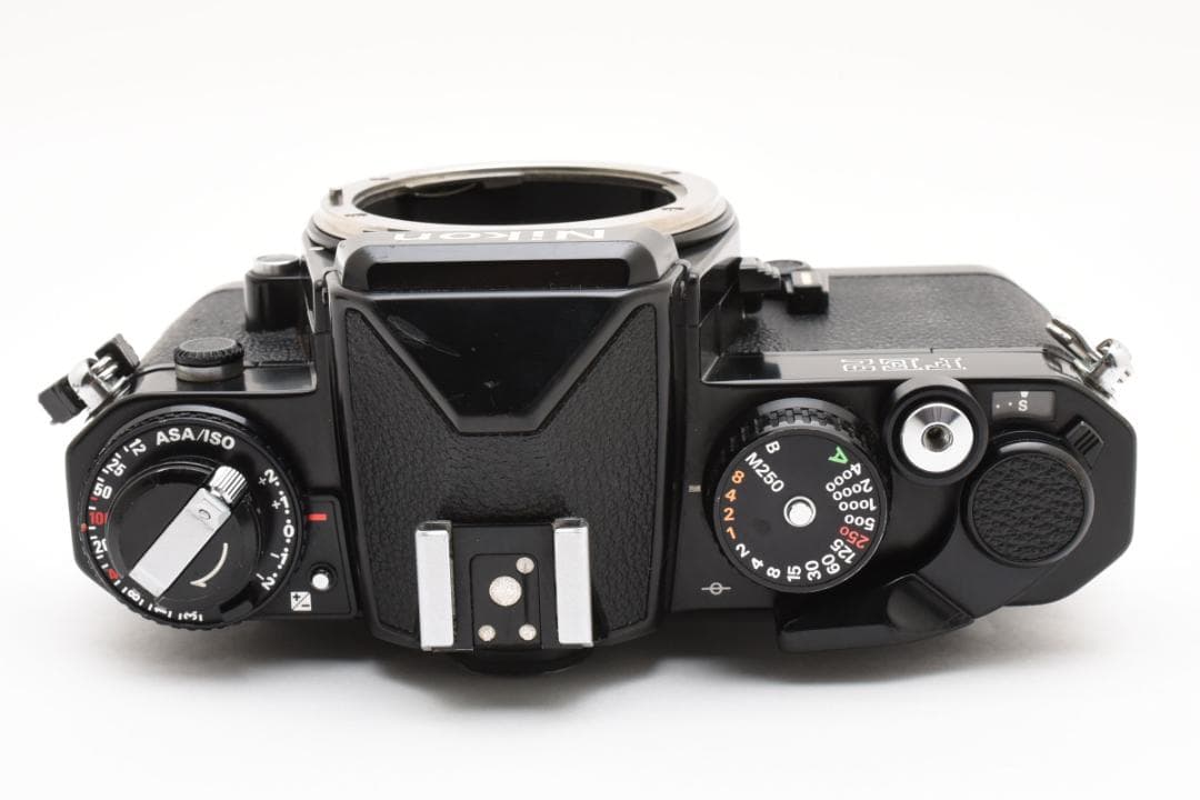 【動作品】 Nikon ニコン FE2 ブラック ボディ フィルム一眼レフ