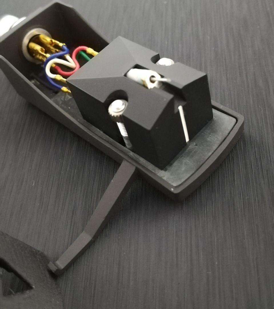 デノン MCカートリッジ DL-103 ヘッドシェル PCL-7 出音良好美品