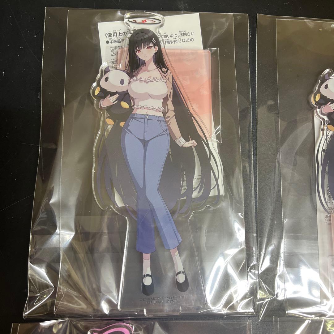 ブルーアーカイブ スタンド付きビッグアクリルプレートセミナー 全4種１６個セット