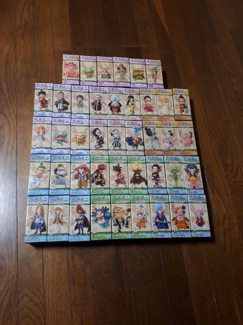 ワンピース　ワールドコレクタブルフィギュア　ワノ国　1～7　全42種セット
