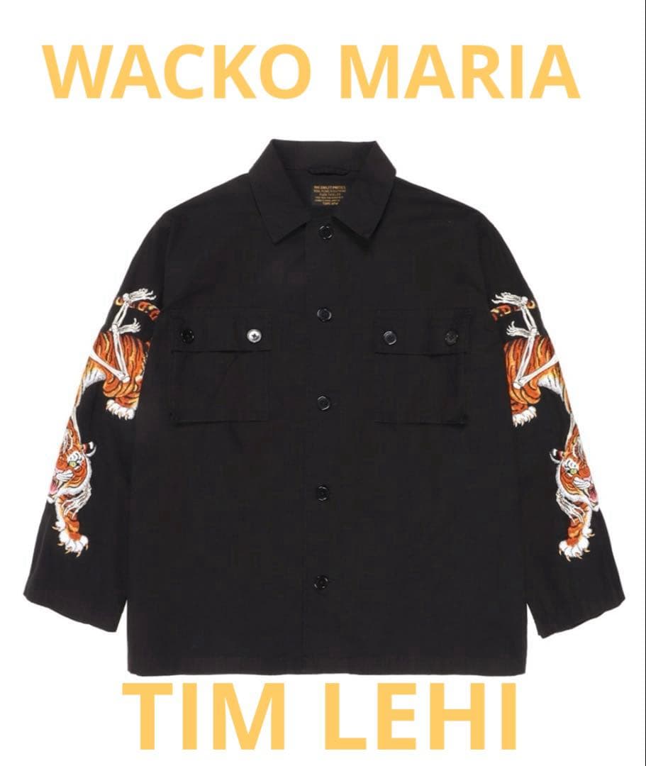 WACKO MARIA ARMY SHIRT (TYPE-2) ブラック