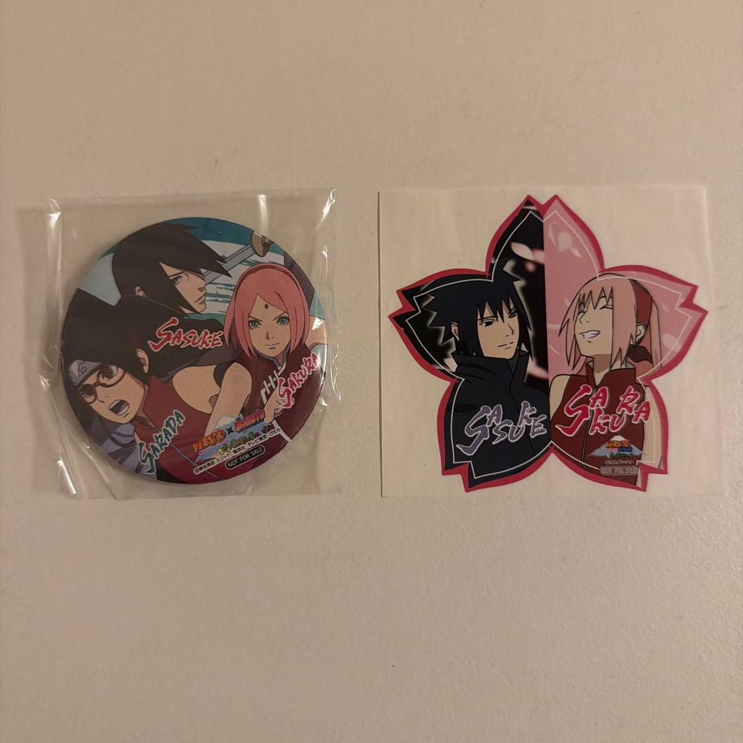 NARUTO-ナルト-BORUTO-ボルト- 富士急　特典　サスケ　サクラ