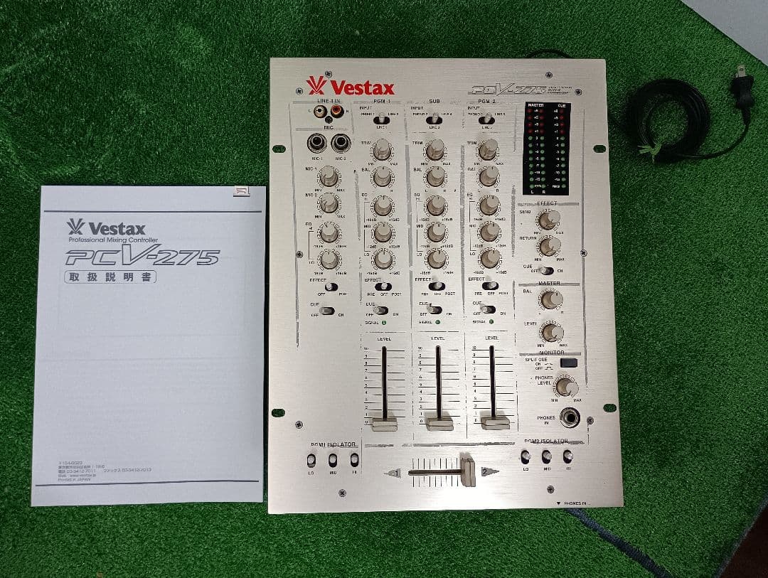Vestax PCV-275　Djミキサー中古品