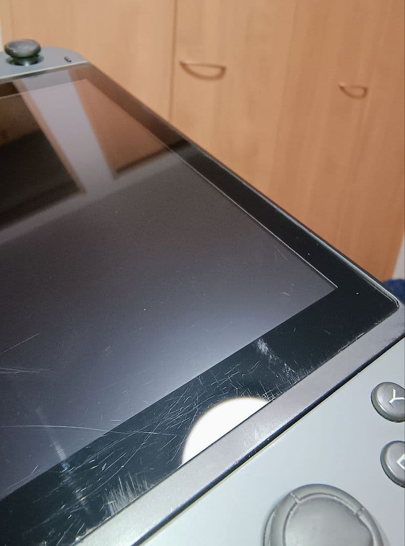 Switch ニンテンドースイッチ本体　グレー箱付き付属品付2018年