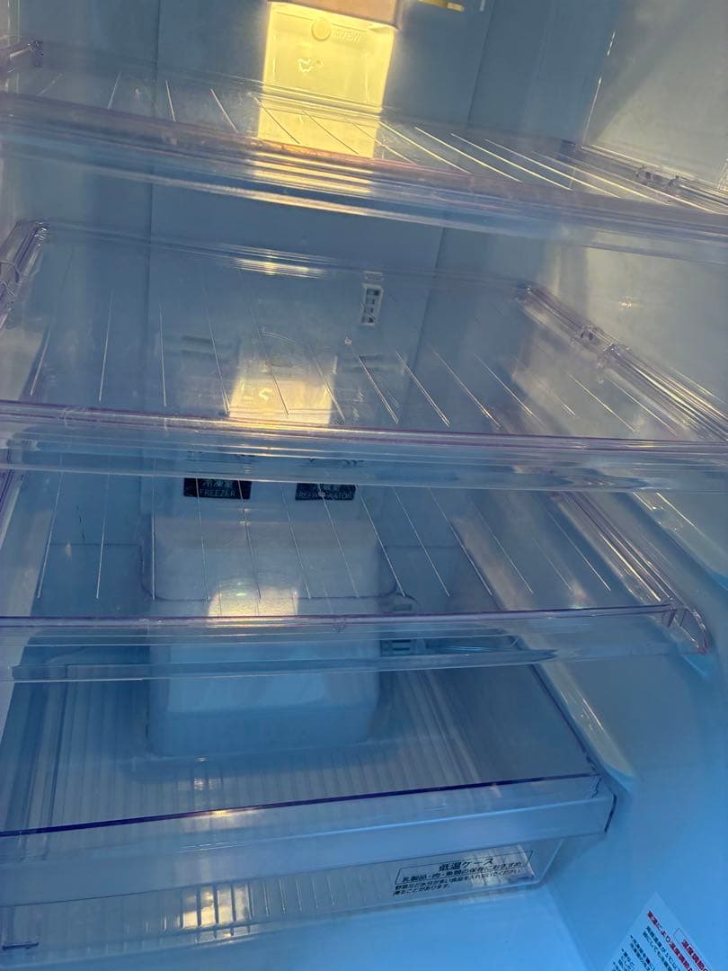 2ドア 三菱ノンフロン冷凍冷蔵庫 MR-P15T-S 146L