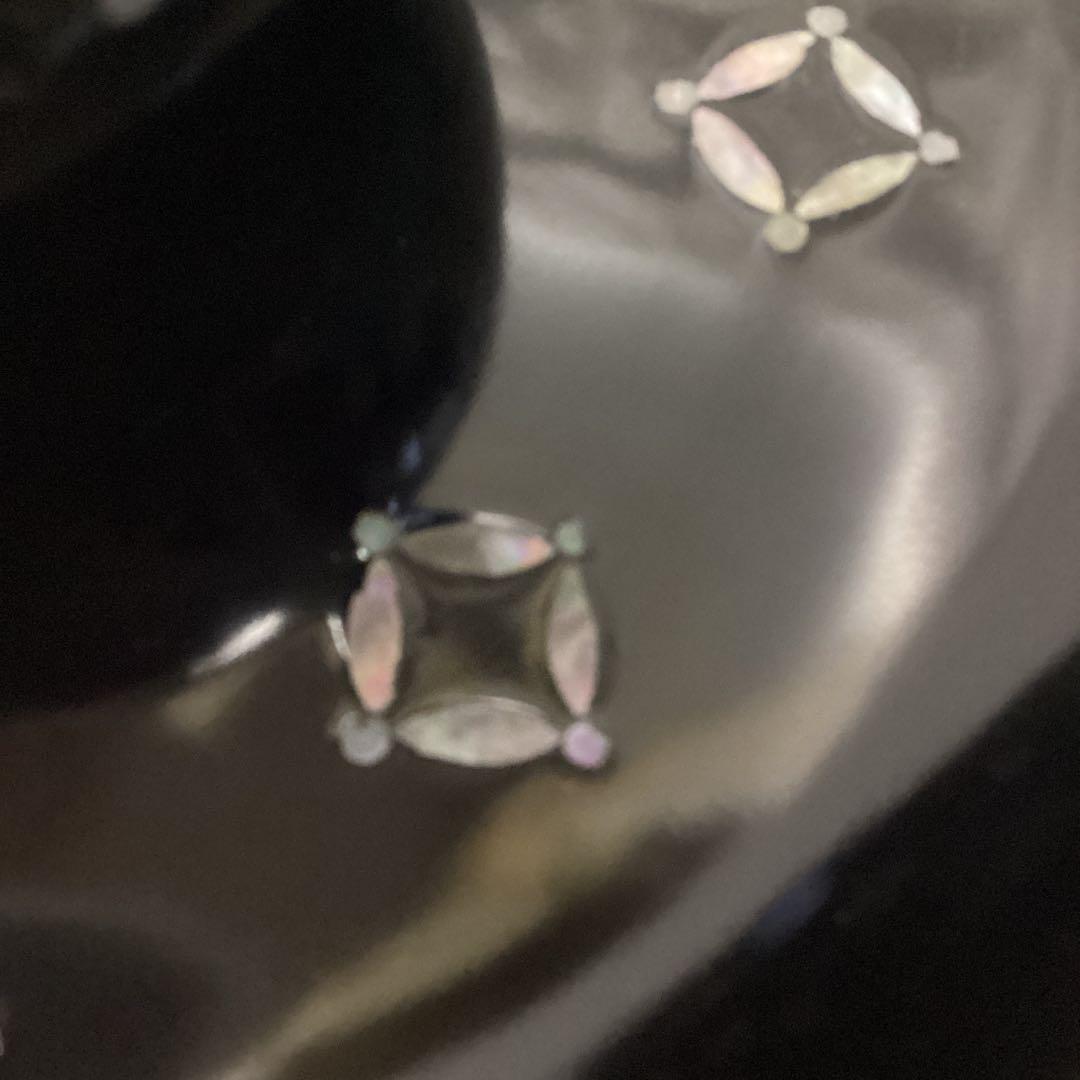 S1 螺鈿　漆塗り　天目台　茶道具