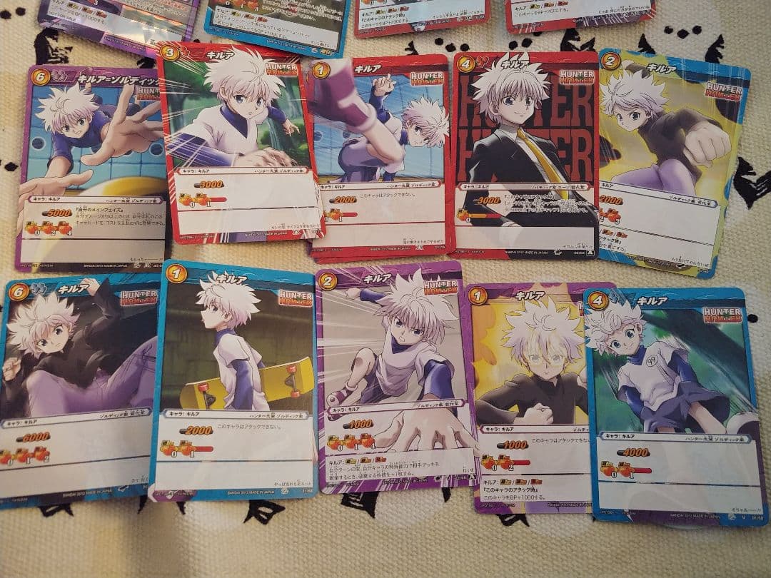 HUNTER×HUNTER　キルア=ゾルディック14枚セット