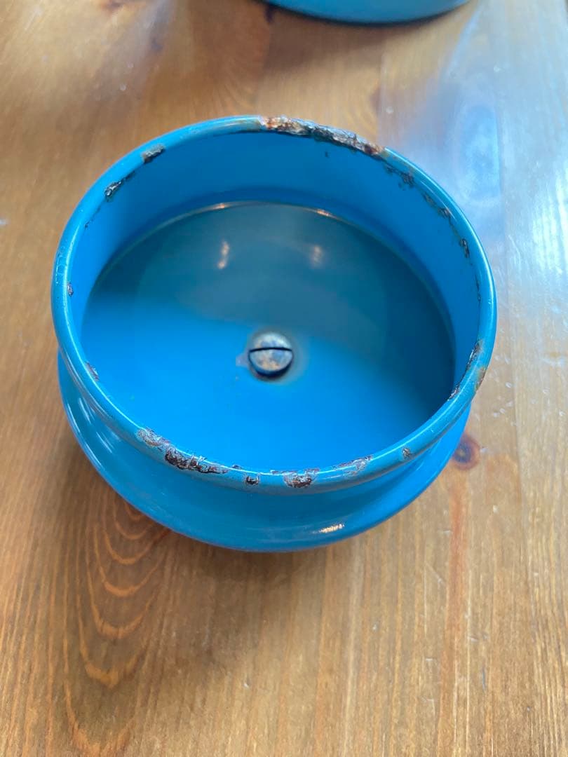 キャサリンホルム　ケトル　青　北欧　ヴィンテージ　アンティーク