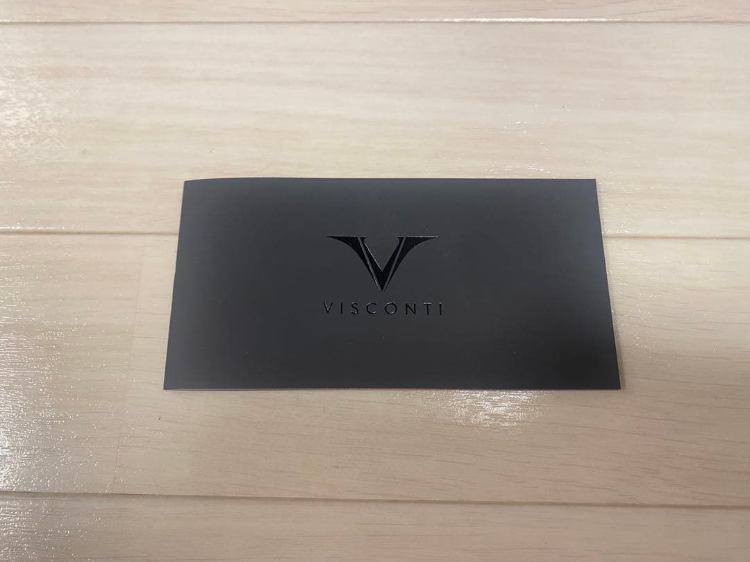 【最終価格】VISCONTI 万年筆　ホモサピエンス EF ダークエイジ