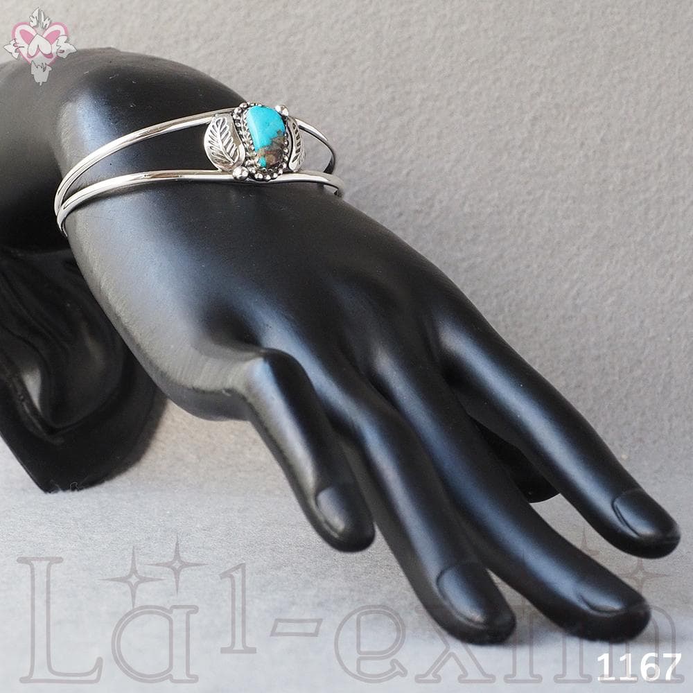 大粒 ナゲット ターコイズ インディアンジュエリー ナバホ族 シルバー バングル
