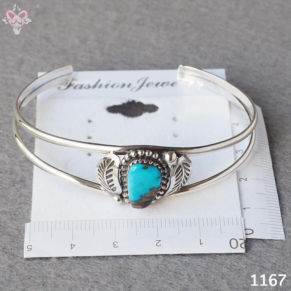大粒 ナゲット ターコイズ インディアンジュエリー ナバホ族 シルバー バングル
