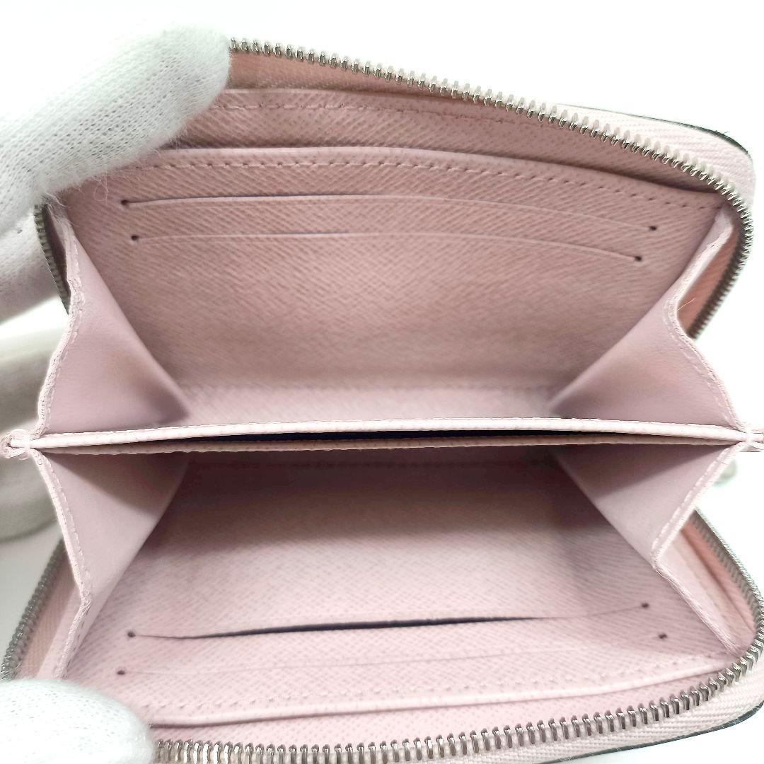箱付 美品 ルイヴィトン エピ ジッピーパース ローズバレリーヌ ピンク