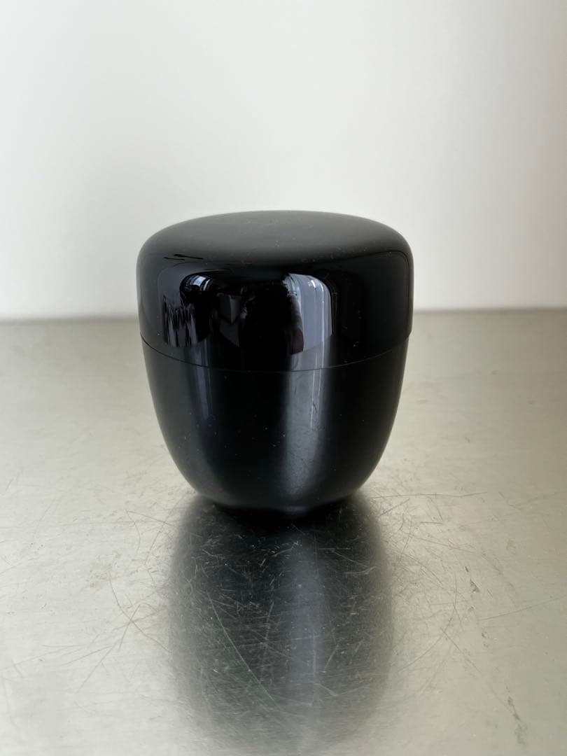 即中斎御書付　黒中棗　内朱 茶道　茶道具　茶器　表千家家元　辻石斎