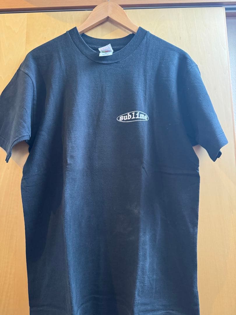Sublime バックプリント Tシャツ L ブラック　バンドT サブライム