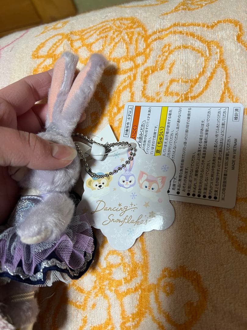 ダンシングスノーフレークス リーナベル ステラルー ぬいぐるみバッチ ディズニー