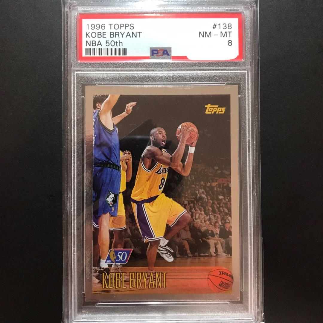 【A24】 NBA カード Kobe Bryant topps RC PSA8