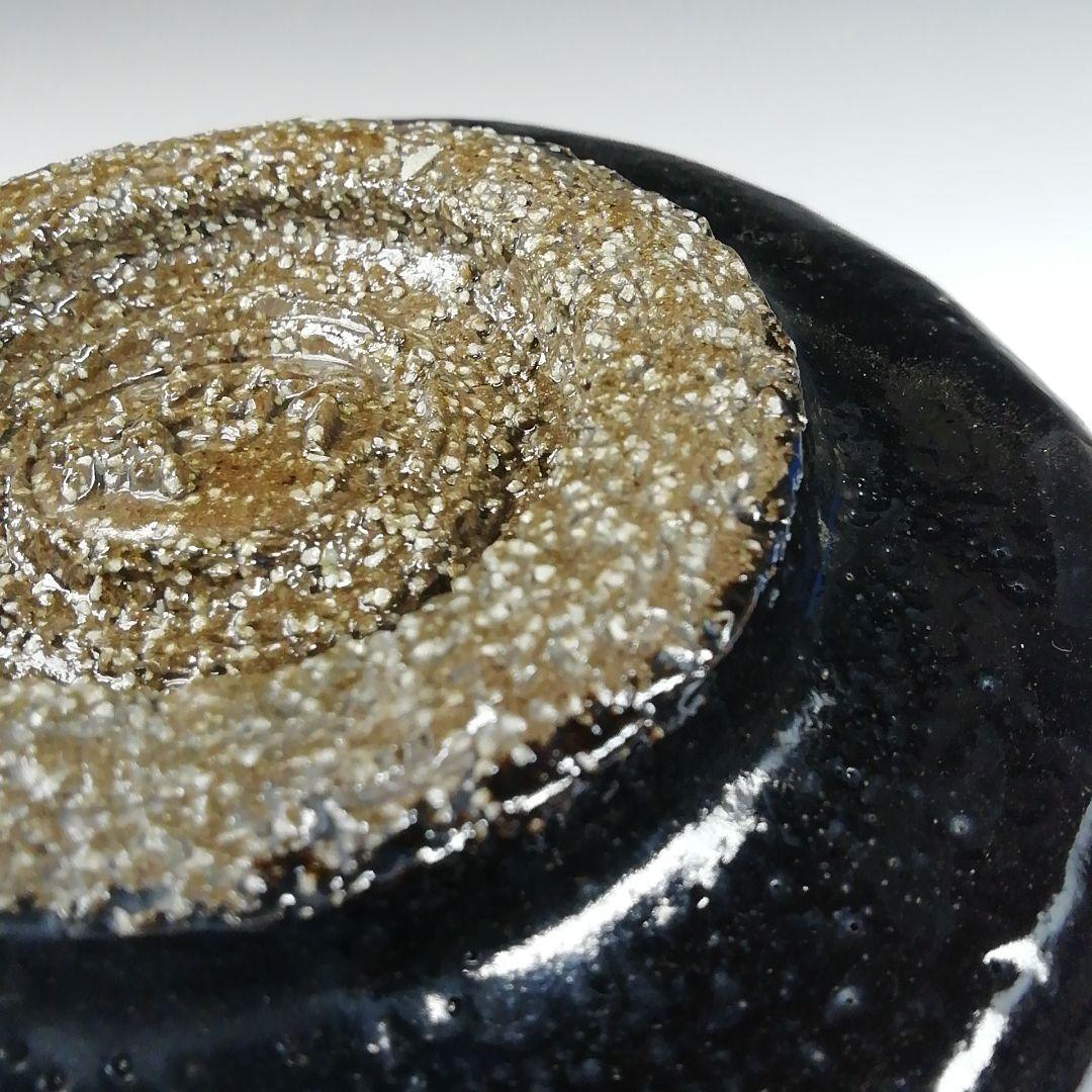 Ｔ４４８　茶碗　『空中寒月写』『押小路窯　庄左ェ門 造』　共箱　抹茶碗　茶道具