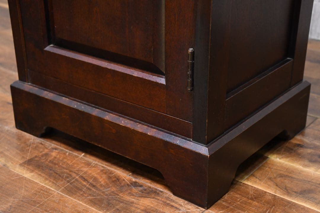 EFK21 北海道民芸家具 HM861K 電話台 9.6万 カバ/樺 無垢材