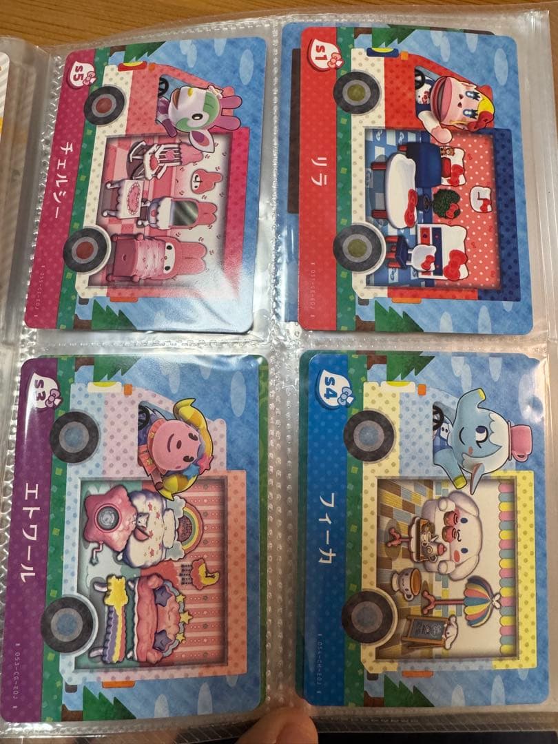 どうぶつの森　amiboカード　59枚➕おまけシール2枚　サンリオコラボキャラ