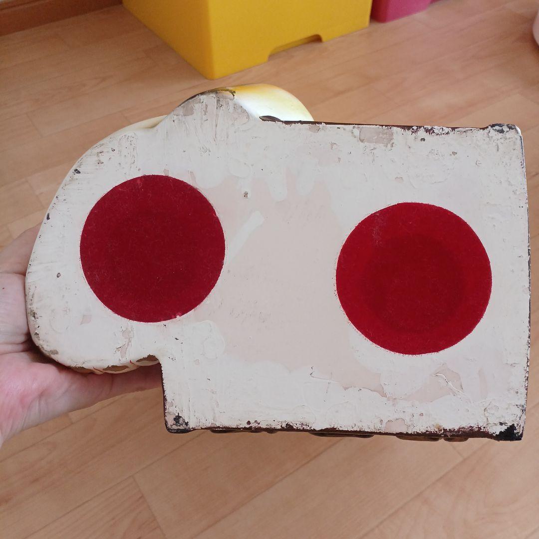 両手挙げ招き猫 アンティーク 昭和レトロ 置物