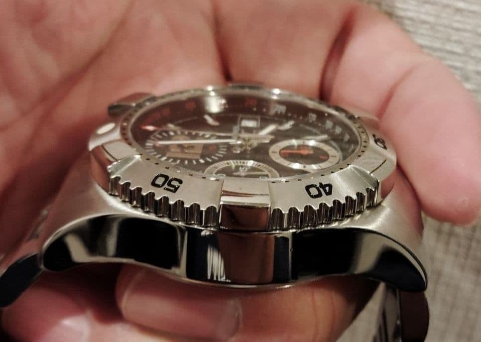 LONGINES 自動巻き クロノグラフ 腕時計