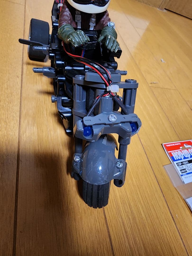 タミヤデュアルライダー　サーボアンプ　レアな黒いスポチュン付