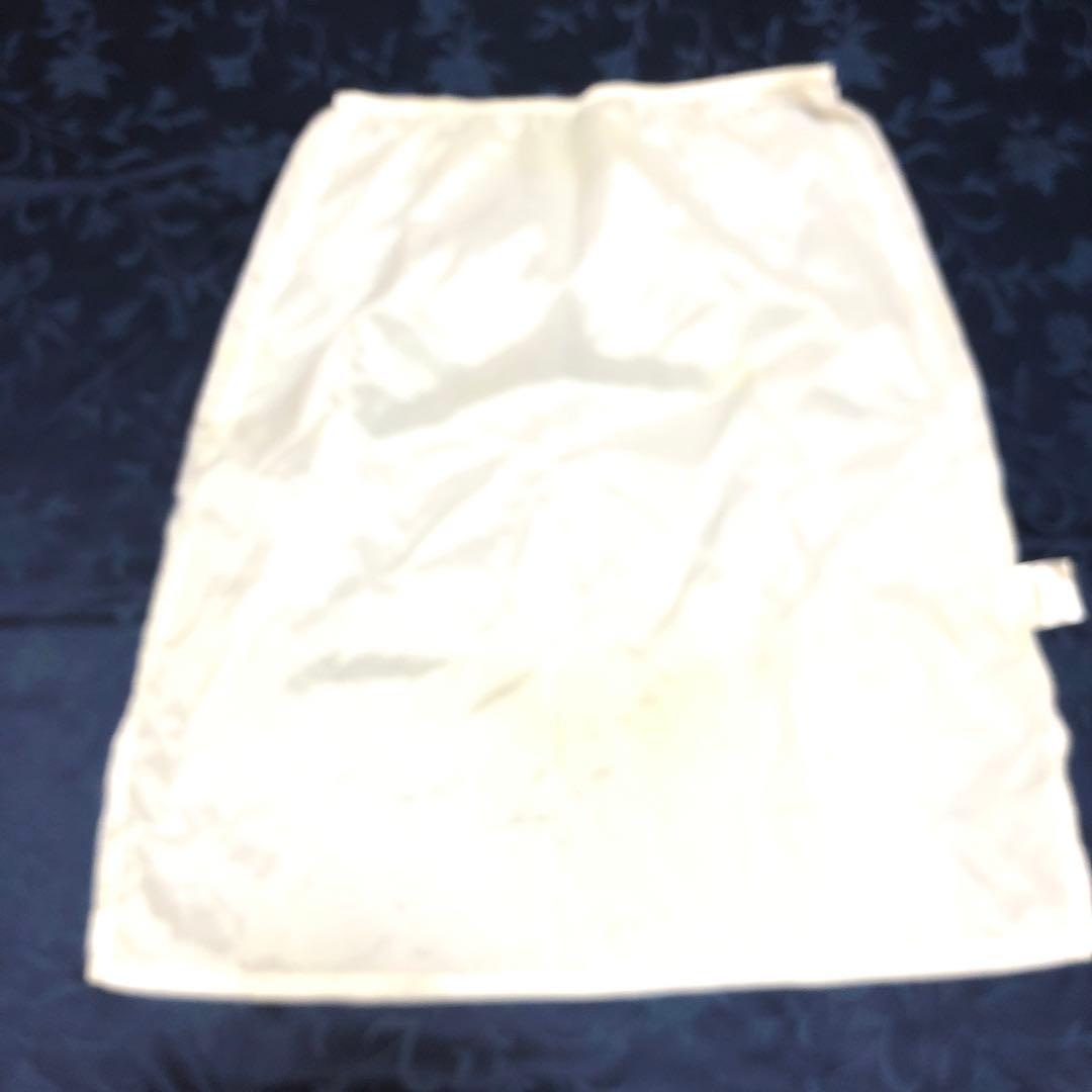 カラフル編み物スカートと帽子セット（ペチコート付）