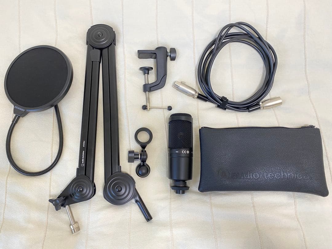 マイクセット−Audio Technica中心の安心機材