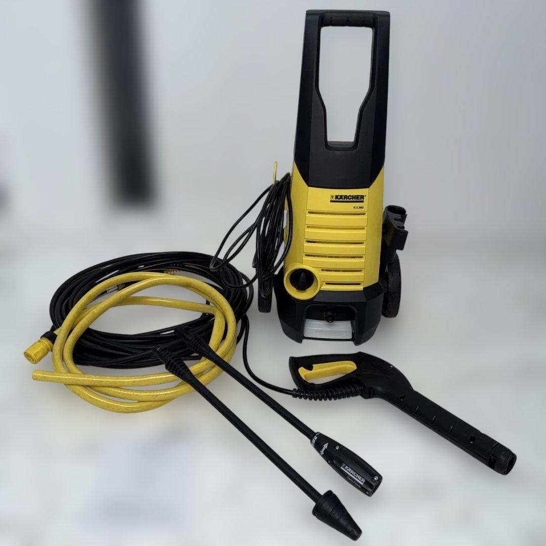 ウ*ニ様 動作確認済　ケルヒャー　高圧洗浄機 K2.360 追加延長ホース付