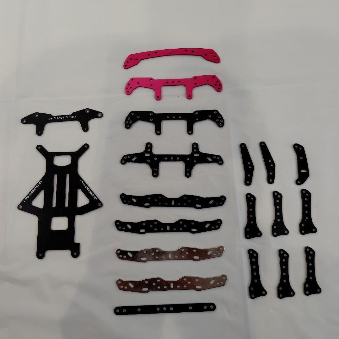 タミヤ　ミニ四駆　パーツ　ポータブルピット　カーボン　限定　引退セット