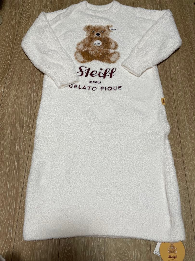 ジェラートピケ 【Steiff】パウダージャガードワンピース