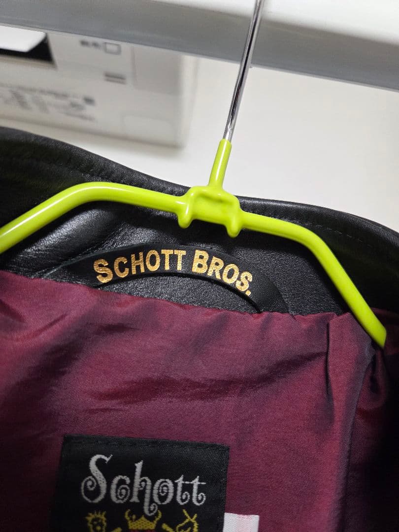 Schott 641XX サイズ38 ショット 牛革 美品 シングルライダース