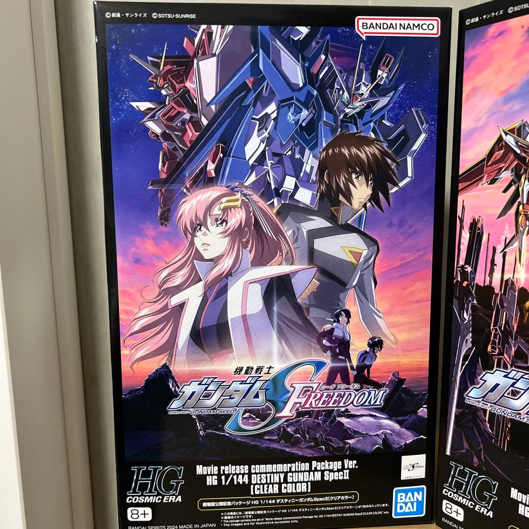 ロボット HG DESTINY GUNDAM & RIGEN FREEDOM GUNDAM