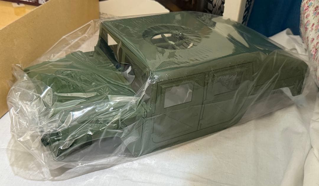 未使用★ラスト1台◆タミヤM1025 HUMMER 1/12 TA01シャーシ