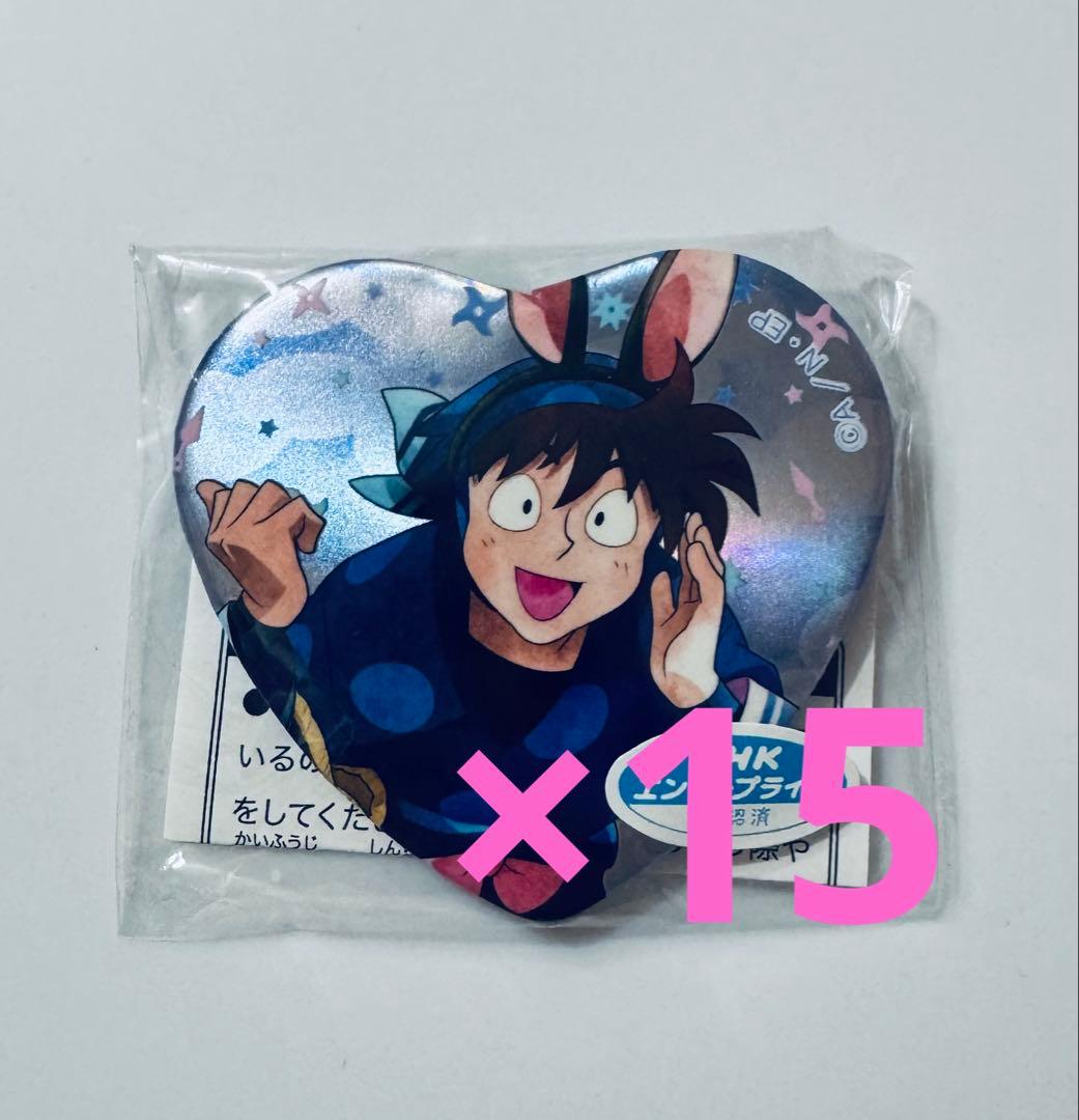 忍たま乱太郎 ナンジャタウン 土井半助 ハート缶バッジ