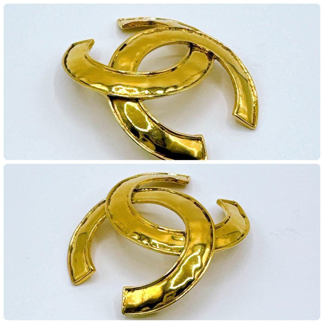 【美品】シャネル 94P ココマーク ブローチ レディース