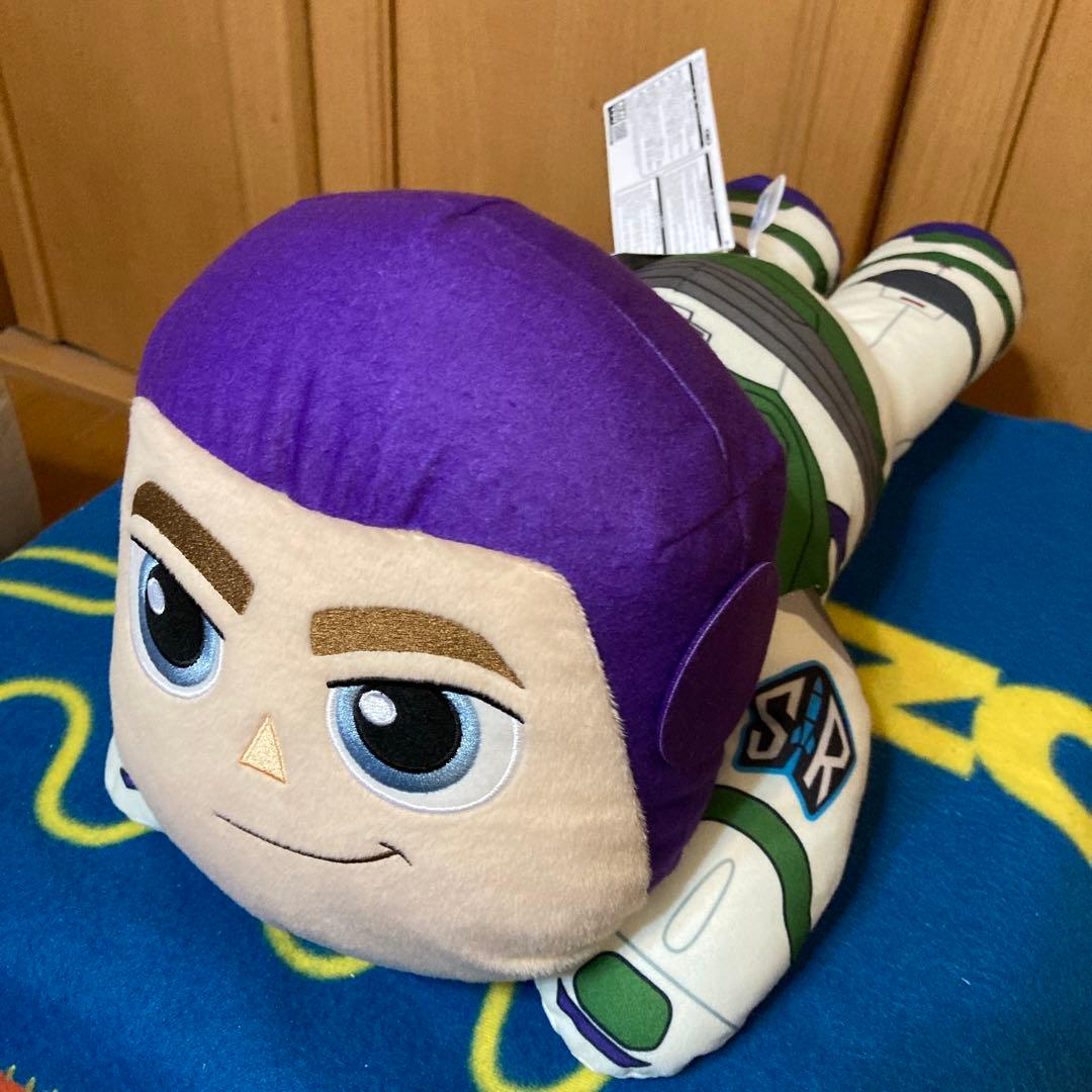 バズライトイヤー　寝そべり　ぬいぐるみ　50cm 無限の彼方へ　トイストーリー