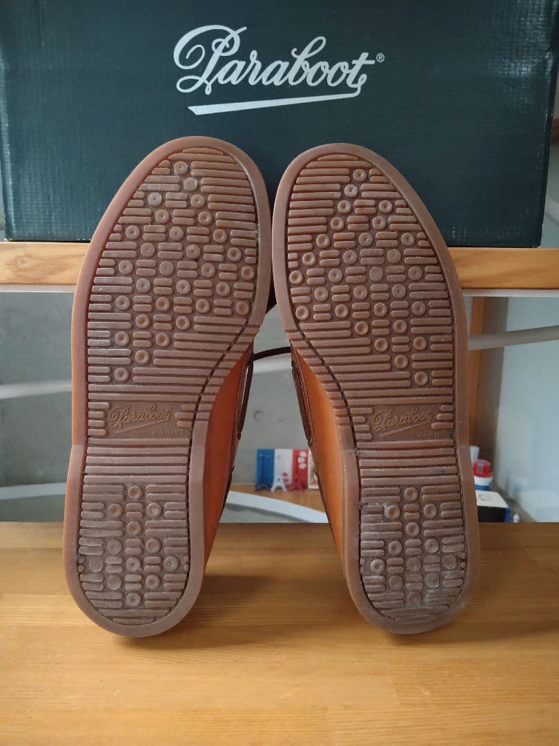 Paris直営店購入【Paraboot】デッキシューズ BARTH/MARIN