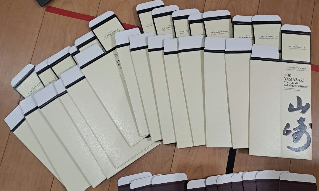 ウイスキー　空箱のみ 未使用　40枚