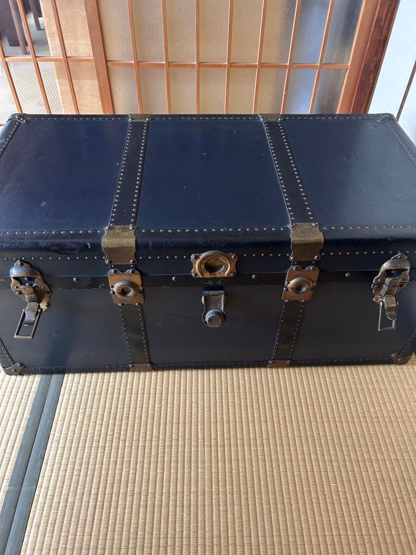 トランク　アンティーク　衣装ケース