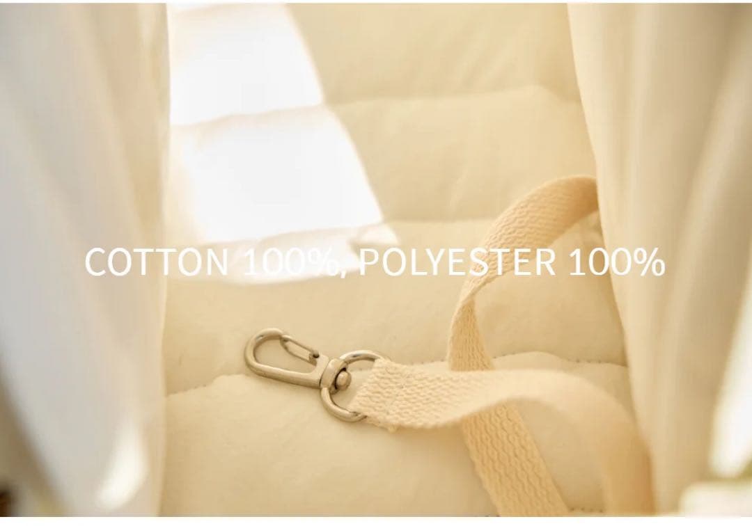 ベージュチェック キャリーバッグ 小型犬用　SMサイズ　ba&ttang