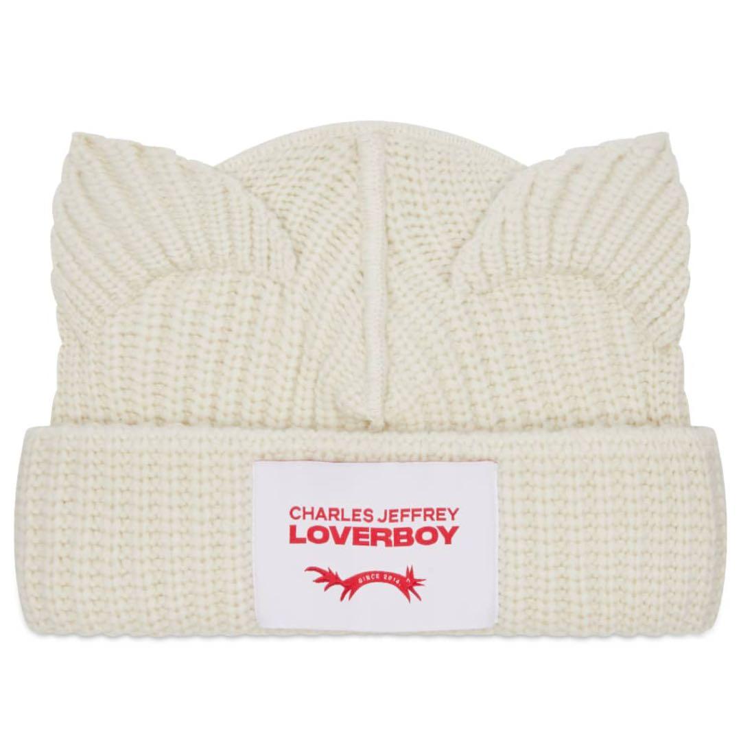 【￼￼新品】￼charles jeffrey loverboy ビーニー 白￼