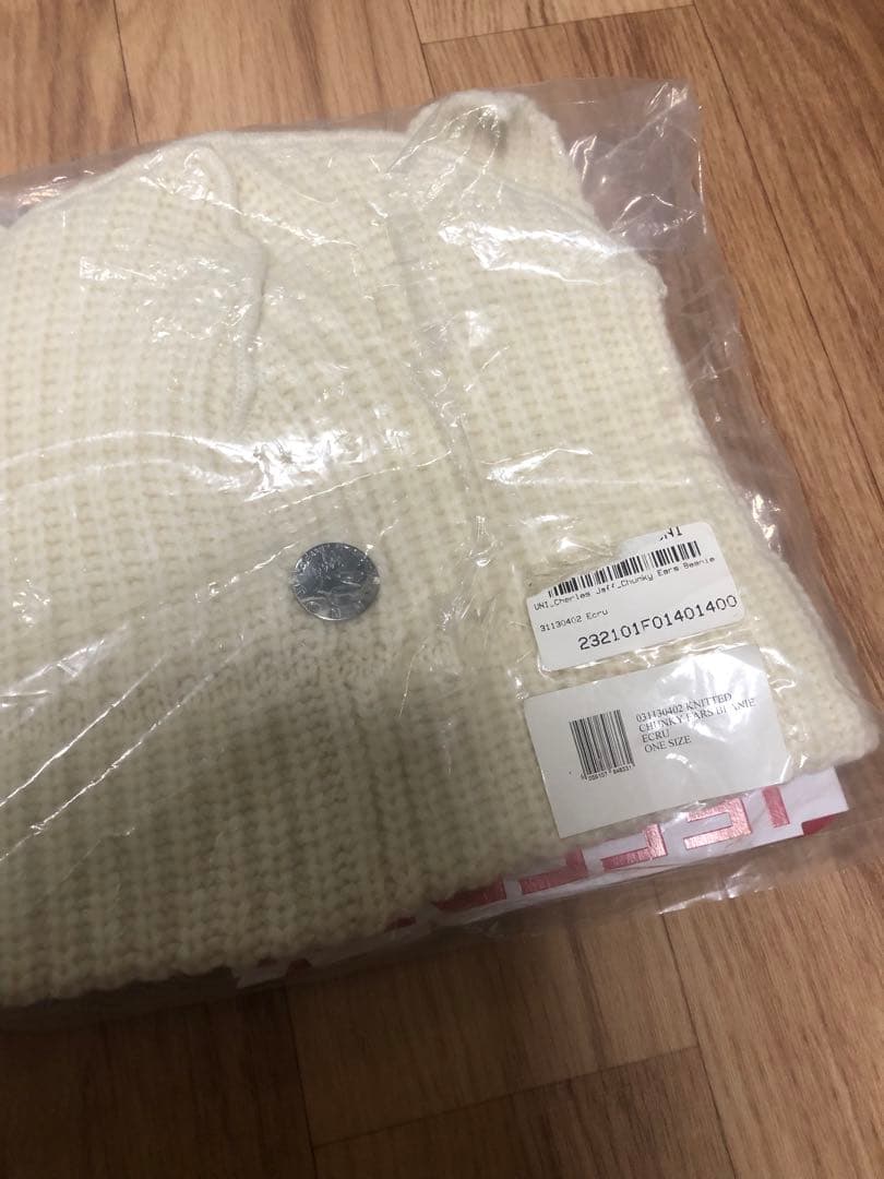 【￼￼新品】￼charles jeffrey loverboy ビーニー 白￼