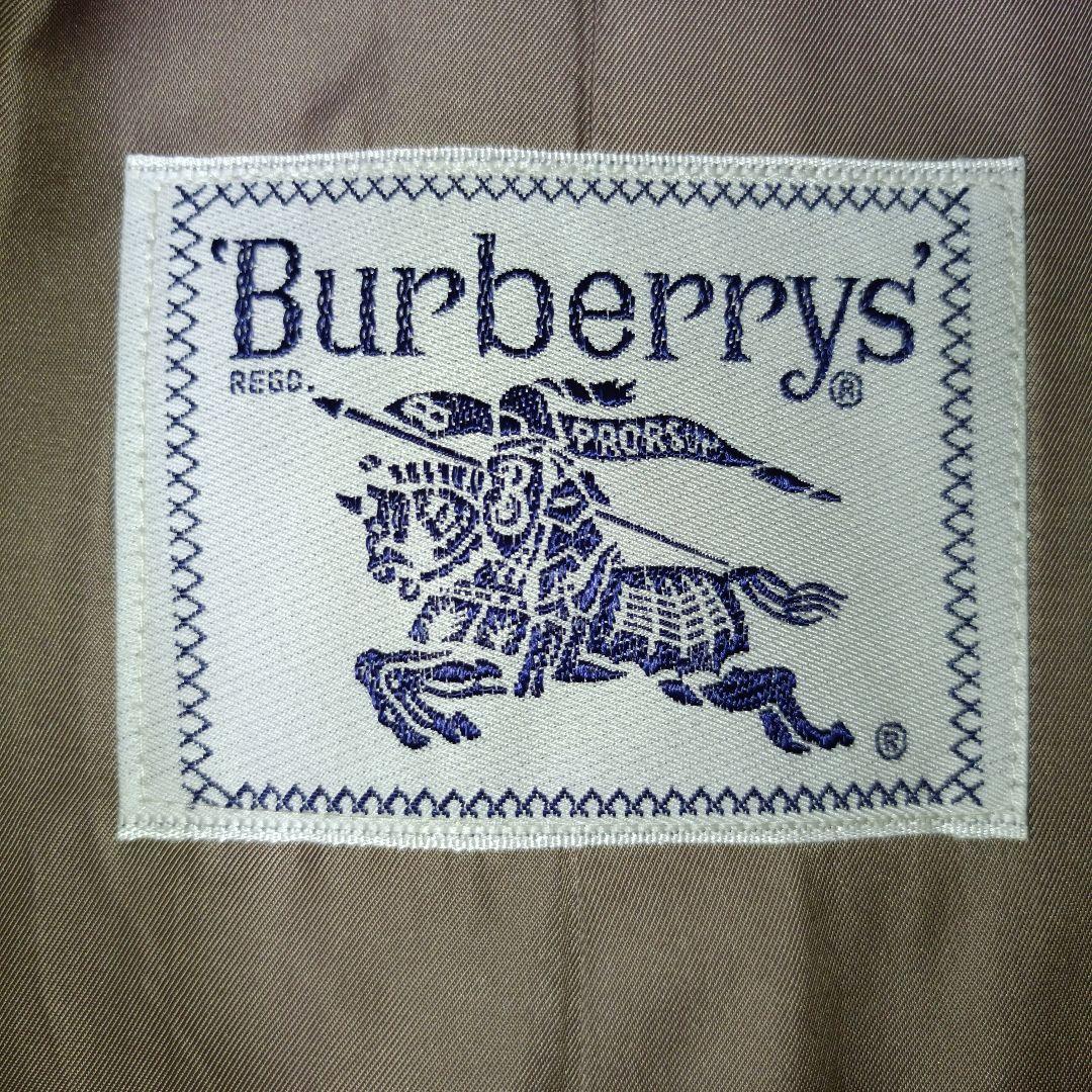 美品■Burberrys ダブル チェスターコート ブラウン カシゴラ・モヘア混