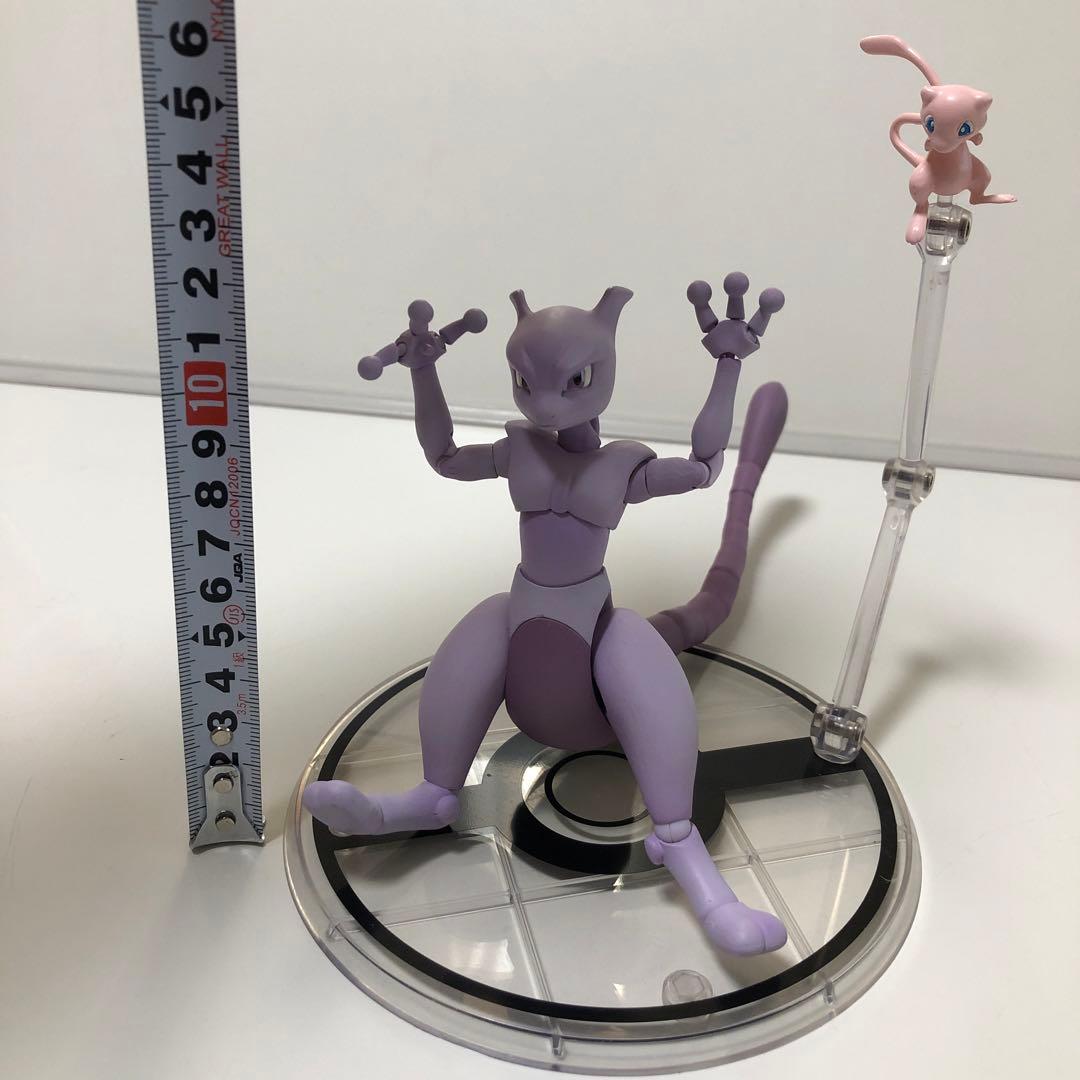 ミュウツー フィギュア 紫色 付属 ミュウ