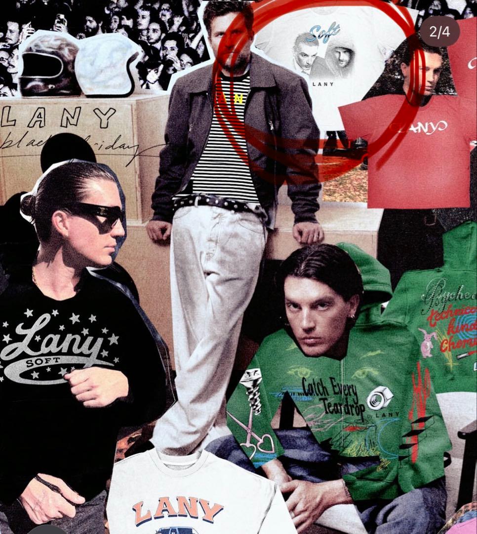 LANY レイニー 本人プリント Tシャツ 公式グッズ 新品未開封