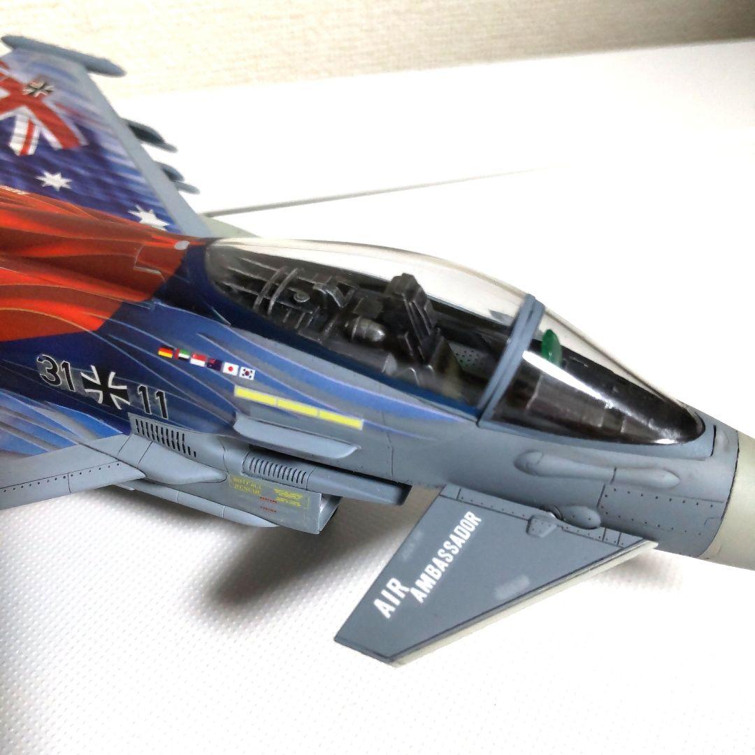 戦闘機プラモデル完成品1/72ハセガワ ユーロファイタータイフーン
