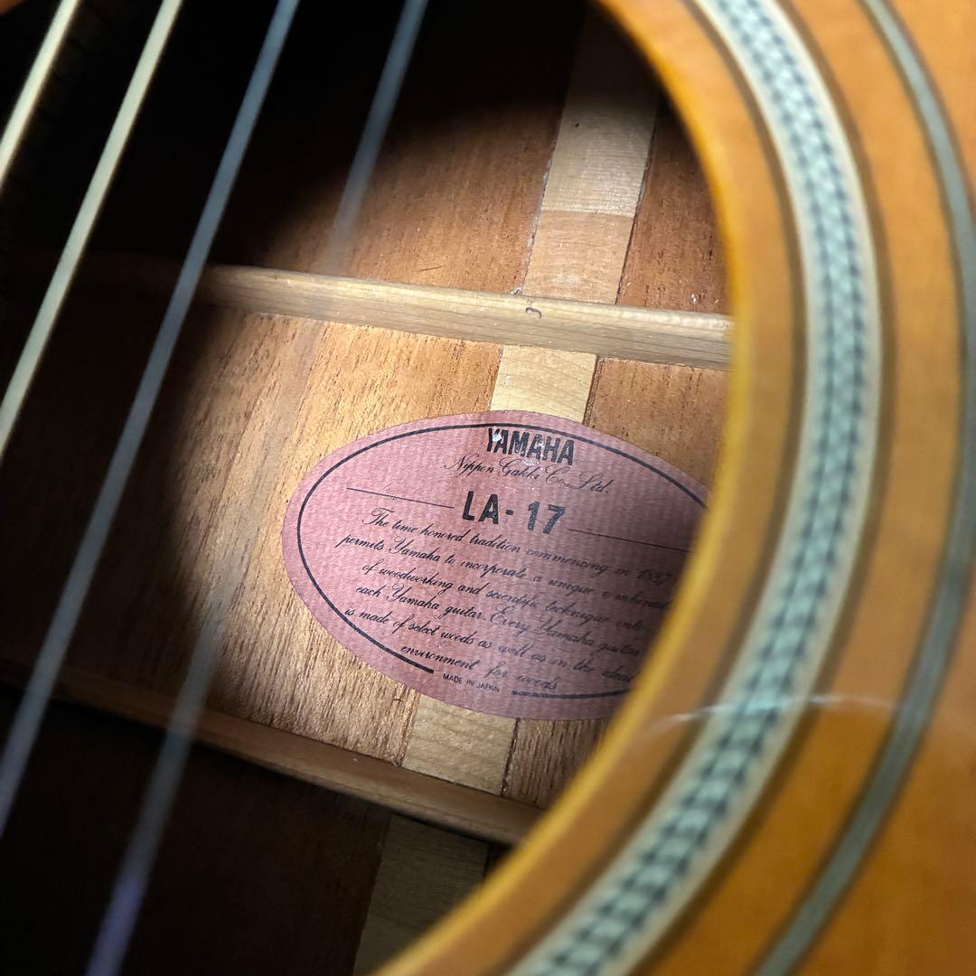 ★美品/日本製★Yamaha LA-17 ヤマハ アコギ1983年製
