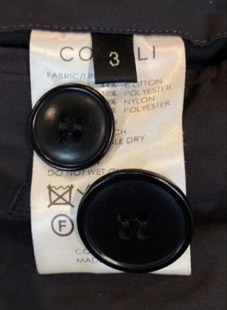 COMOLI インサレーション フーデッドコート サイズ3