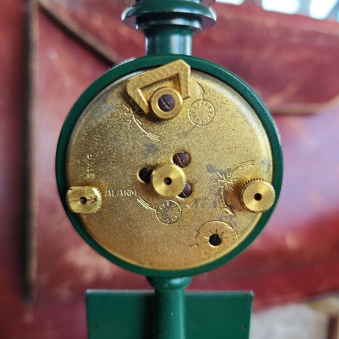 ジャガールクルト 置時計 街灯 アンティーク 手巻き